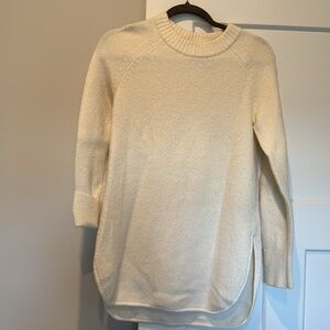 Tommy Hilfiger cream colored long sweater